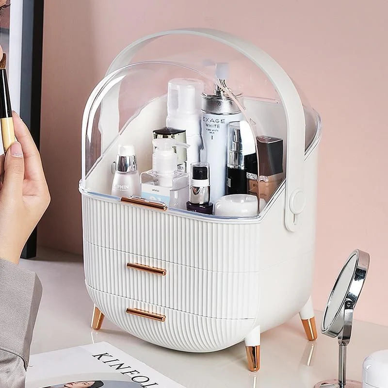 Rotating Makeup & Jewelry Storage Organizer