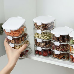 صندوق توابل محكم الإغلاق متعدد الأغراض