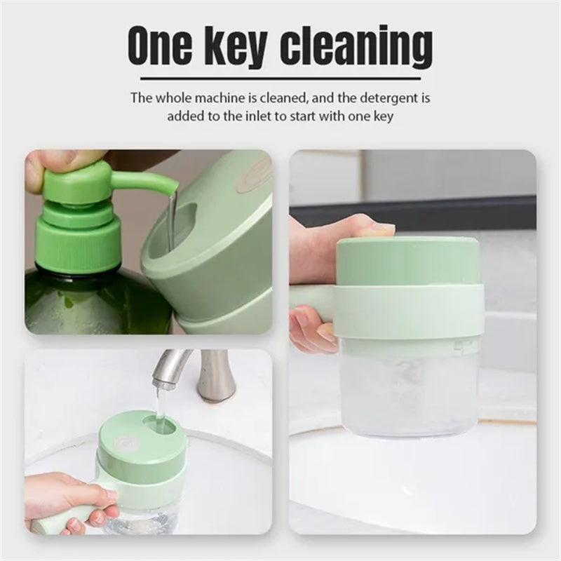 4 In 1 Handheld USB Charging Electric Vegetables Cutter Chopper.